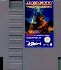 Ironsword: Wizards & Warriors II ( PAL B ) Nintendo NES 8bit (C.2.4)