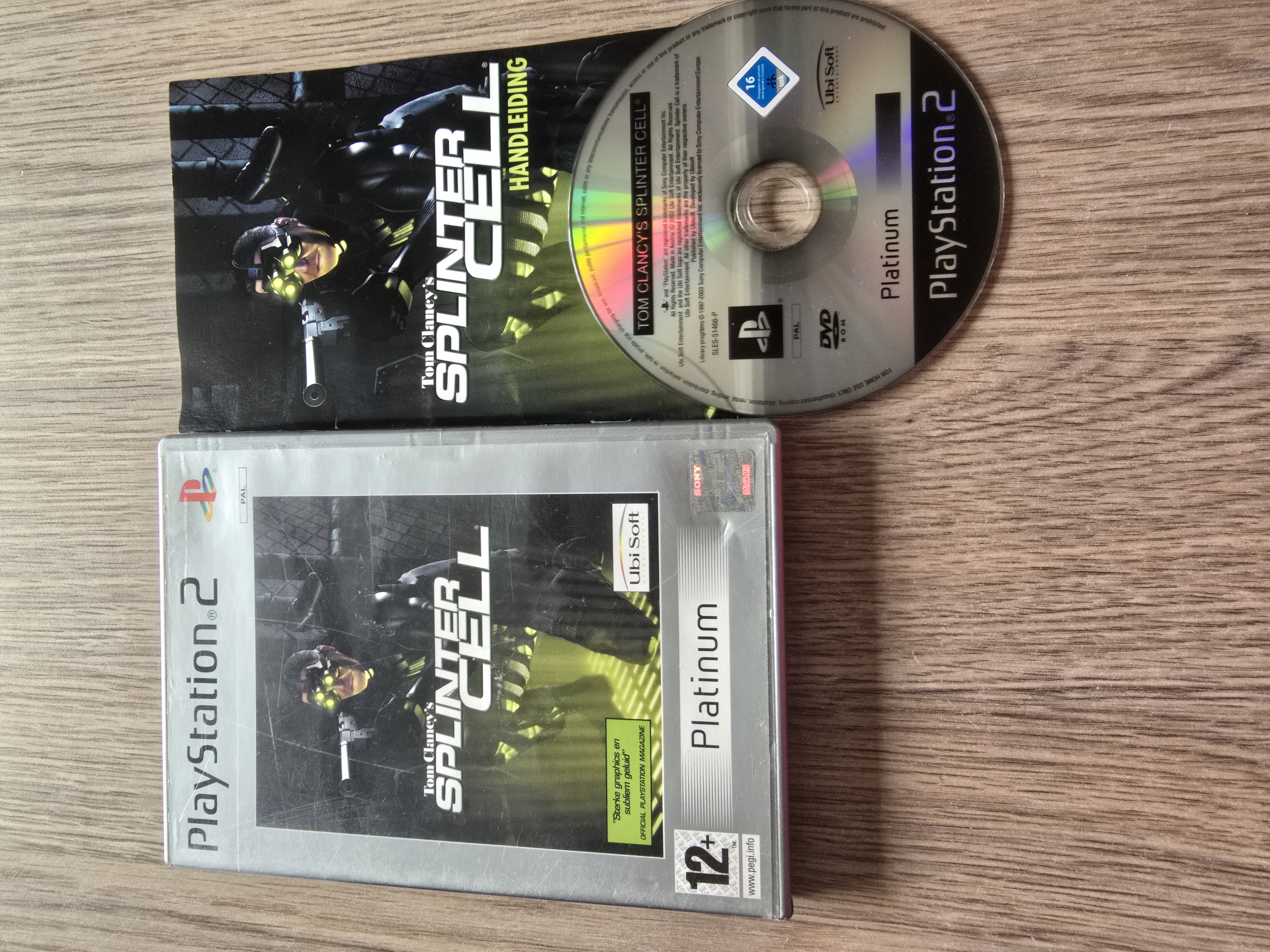 Tom Clancy's Splinter Cell Platinum - Sony Playstation 2 - PS2 (I.2.5)