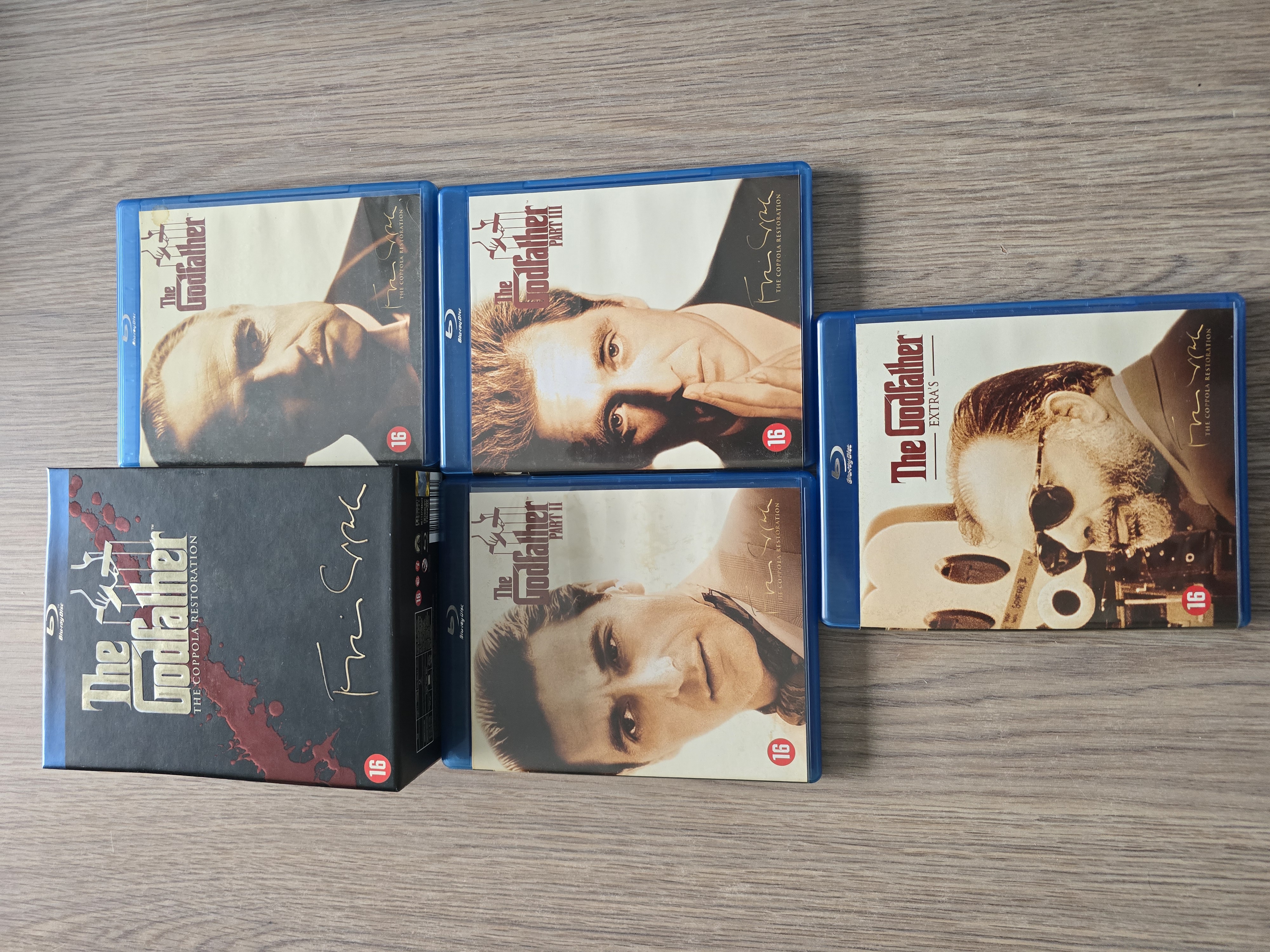 The Godfather The Coppola Restoration Blue Ray Box (Q.1.4)