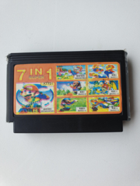 Famicom Super 7 in 1 game (C.2.7)