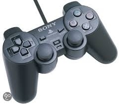 Sony Playstation 2 controller (zwart) orgineel sony (H.3.1)