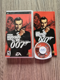From Russia with Love 007- Sony Playstation -  PSP - Sony Playstation Portable  (K.2.1)