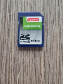Kruidvat Professional SD Card 16GB Class 10 (T1.1)