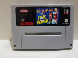 The Ren & Stimpy Show Time Warp - Super Nintendo / SNES / Super Nes spel 16Bit (D.2.3)