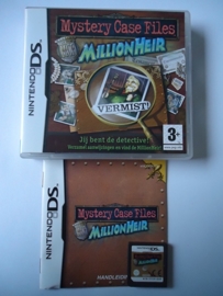 Mystery Case Files MillionHeir - DS - Nintendo ds / ds lite / dsi / dsi xl / 3ds / 3ds xl / 2ds (B.2.1)