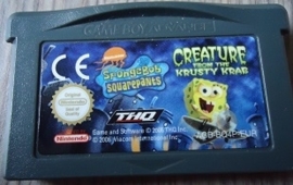 Spongebob Squarepants Creature from the Krusry Krab - Nintendo Gameboy Advance GBA (B.4.1)