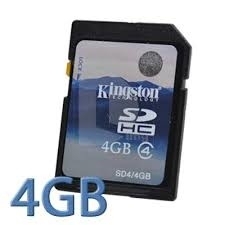 Kingston SD SDHC 4GB class 4