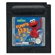 Elmo's - 123s - Nintendo Gameboy GB / Color / GBC / Advance / GBA (B.5.1)