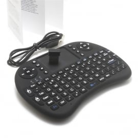 Wireless Air Mouse Qwerty Keyboard Remote Control for XBMC kodi ott Box Android TV PC 2018