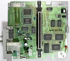 Nintendo Super Nes SNES - vervang u defecte mainboard - Getest Moederbord working mainboard