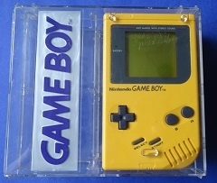 Nintendo Gameboy Classic Geel GB - incl orginele doorzichtige box