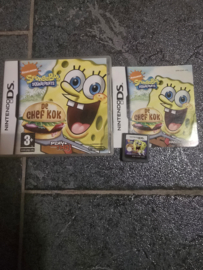 Spongebob Squarepants De Chef Kok - Nintendo ds / ds lite / dsi / dsi xl / 3ds / 3ds xl / 2ds (B.2.3)