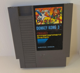 Donkey Kong 3 European Version - Nintendo NES 8bit - Pal B (C.2.7)