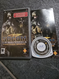 Socom U.S. Navy Seals Fireteam Bravo - Sony Playstation -  PSP - Sony Playstation Portable  (K.2.2)