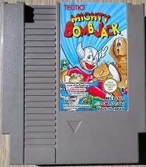 Mighty Bomb Jack Nintendo NES 8bit (C.2.2)