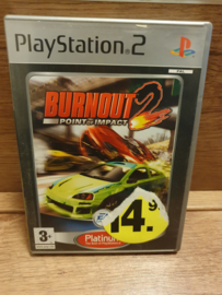 Burnout 2 Point of Impact Platinum - Sony Playstation 2 - PS2 (I.2.1)