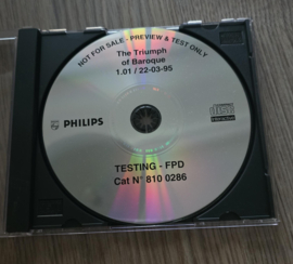 The Triumph of Baroque 1.01 / 22-03-95 Testing FPD - CD-I Philips (N.2.1)