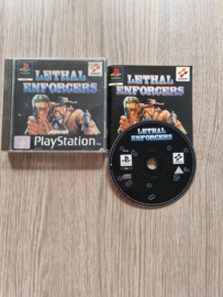 Lethal Enforcers  - Sony Playstation 1 - PS1 (H.2.1)