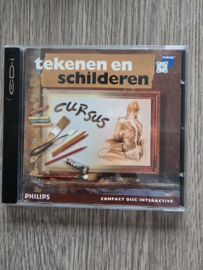 Tekenen en Schilderen Cursus - CD-I Philips (N.2.7)