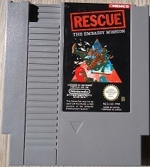 Rescue: The Embassy Mission Nintendo NES 8bit (C.2.2)