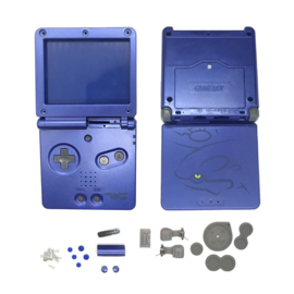 Gameboy Advance sp Pokemon Blue vervangings behuizing replacemend (T.1.2)