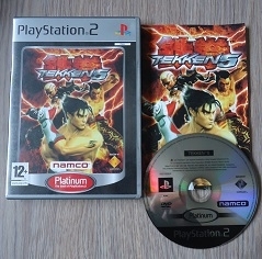 Namco - Tekken 5 Platinum - Sony Playstation 2 - PS2