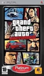 grand theft auto liberty city stories platinum - Sony Playstation portable -  PSP  (K.2.1)