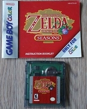 The Legend of Zelda Oracle of Seasons Nintendo Gameboy Color GBC (B.6.1)