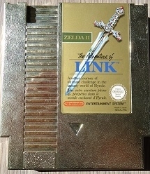 The Legend of Zelda II: The Adventure of Link Nintendo NES 8bit (C.2.2)