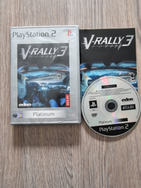 V-Rally 3 Platinum - Sony Playstation 2 - PS2  (I.2.4)