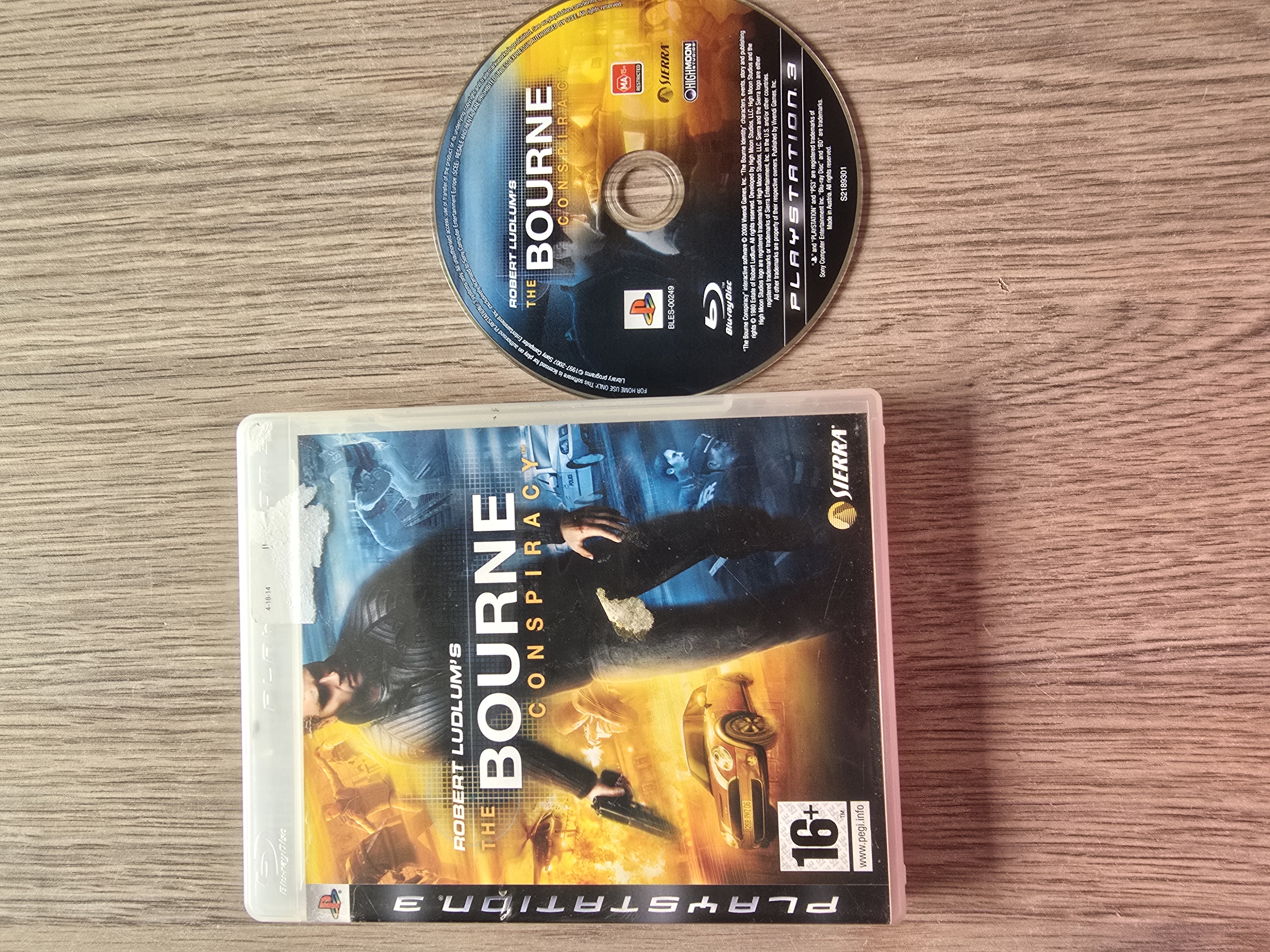 Robert Ludlum's The Bourne Conspiracy - Sony Playstation 3 - PS3 (I.2.5)