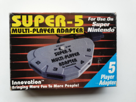 Super NES Nintendo Super - 5 Multi - Player Adapter Boxed (D.4.1)