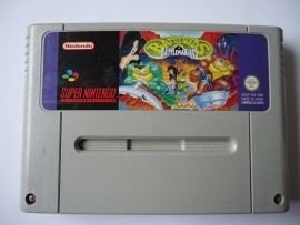 Battletoads in Battlemaniacs - Super Nintendo / SNES / Super Nes spel (D.2.3)