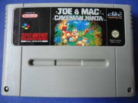 Joe & Mac: Caveman Ninja - Super Nintendo / SNES / Super Nes spel (D.2.6)