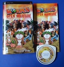 Worms Open Warfare - Sony Playstation -  PSP  (K.2.1)