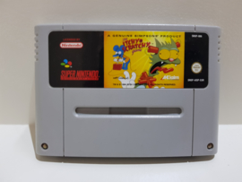 The Itchy and Scratchy game - Super Nintendo / SNES / Super Nes spel 16Bit (D.2.7)