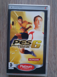 PES 6 - Pro Evolution Soccer - PSP Platinum - Sony Playstation Portable (K.2.2)