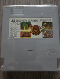 '92 Super Mario Family 10in1 Multigame - Nintendo NES 8bit (C.2.9)