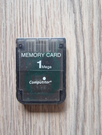 Computitor Memory Card 1Mega Sony Playstation 1 PS1(H.3.1)
