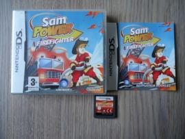 Sam Power - Firefighter - Nintendo ds / ds lite / dsi / dsi xl / 3ds / 3ds xl / 2ds (B.2.1)