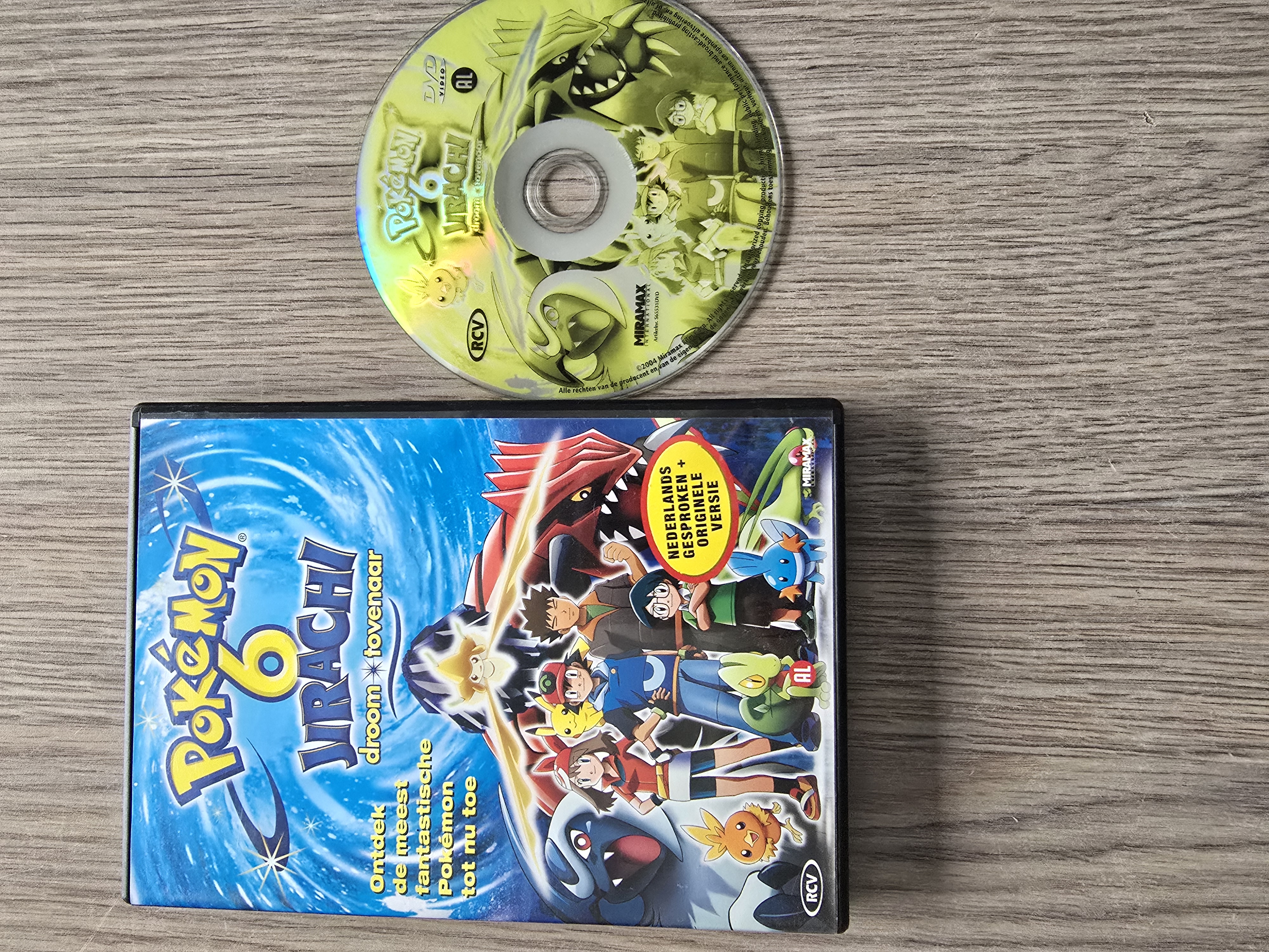 Pokémon 6 jirachi DVD(Q.1.4)