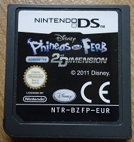 Phineas and Ferb 2nd Dimension - Nintendo ds / ds lite / dsi / dsi xl / 3ds / 3ds xl / 2ds (B.2.2)