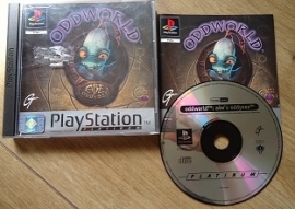 Oddworld : Abe's Oddysee Platinum - Sony Playstation 1 - ps1