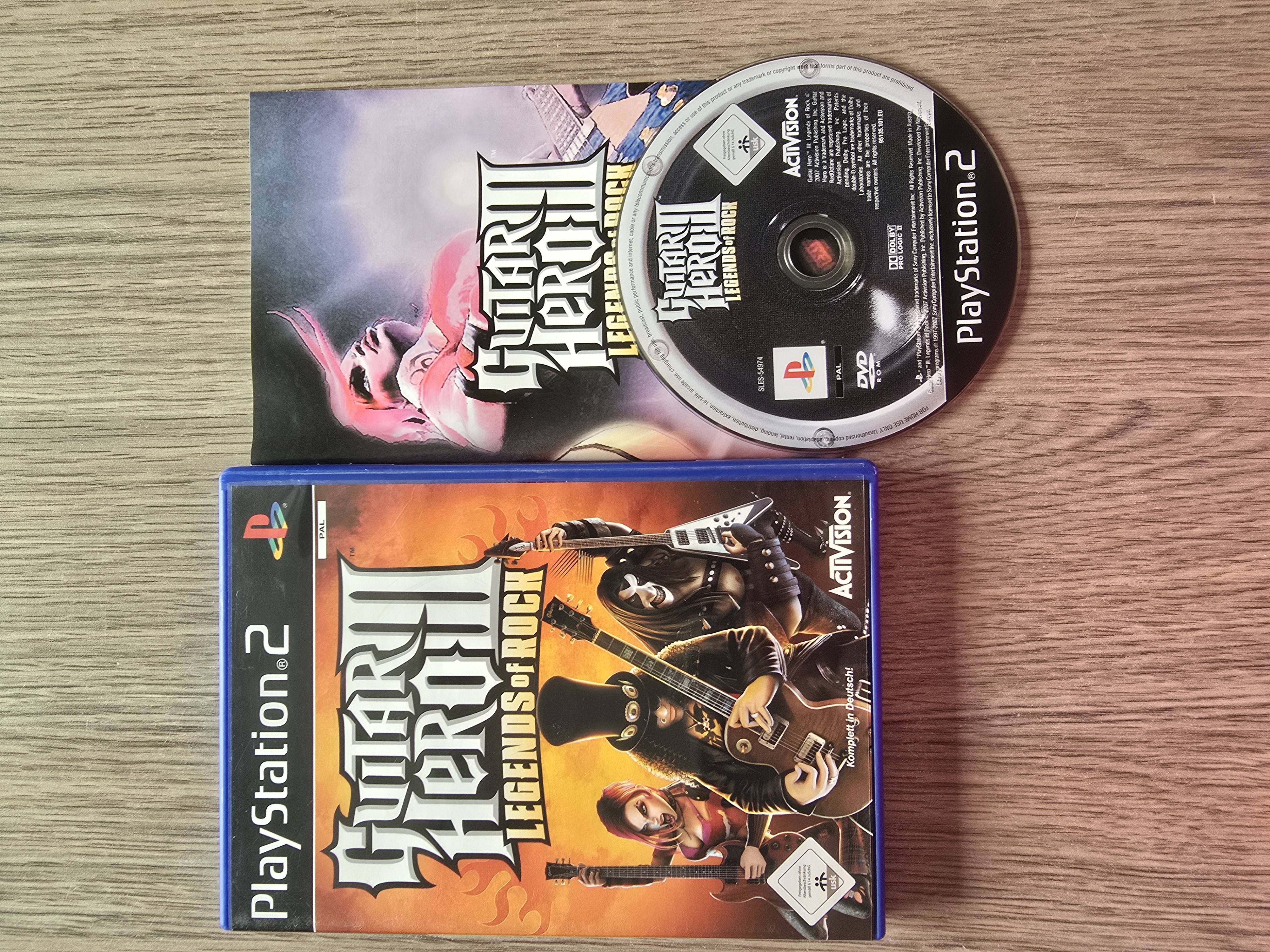 Guitar Hero III Legends of Rock - Sony Playstation 2 - PS2 (I.2.5)