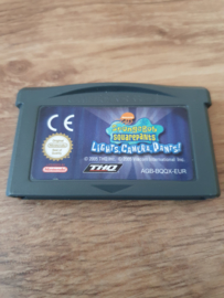 Spongebob Squarepants Light, Camera, Pants!  - Nintendo Gameboy Advance GBA (B.4.1)