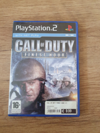 Call of Duty Finest Hour - Sony Playstation 2 - PS2 (I.2.3)