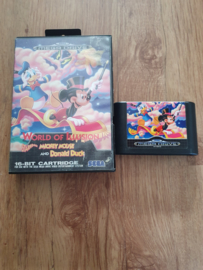 World off Illusion starring Mickey Mouse and Donald Duck Sega Mega Drive (M.2.2)