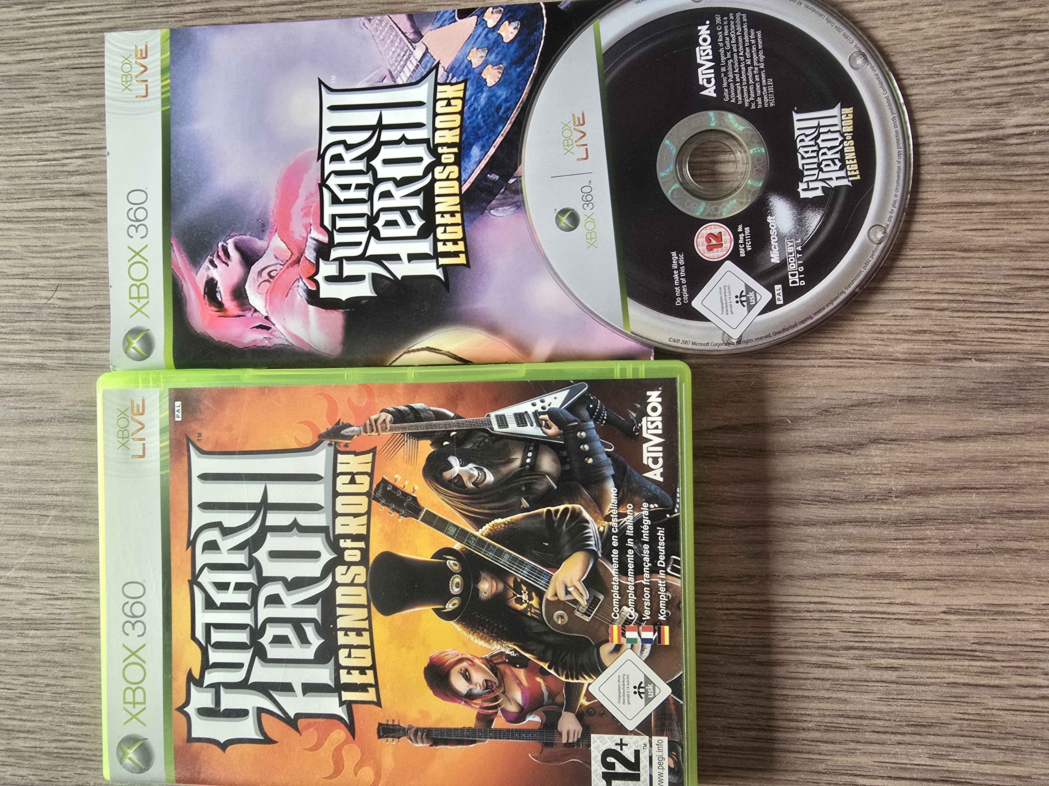 Guitar Hero III Legends of Rock - Microsoft Xbox 360 (P.2.2)