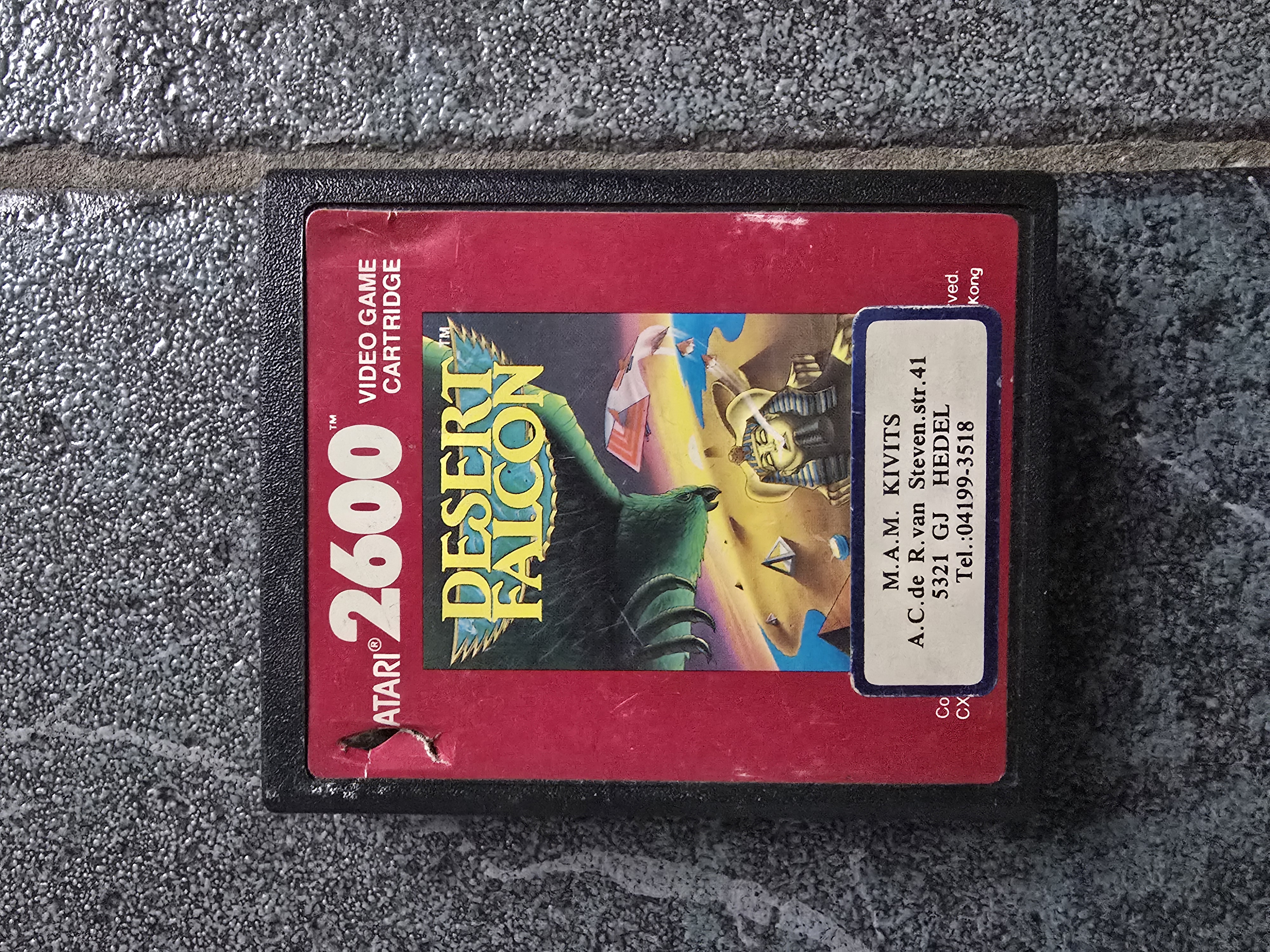 Desert Falcon - Atari 2600  (L.2.3)
