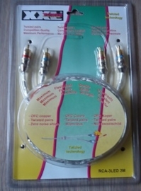 RCA - 3Led Kabel 3 meter